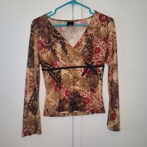 J.T.B Petite Boho Blouse